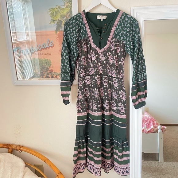 Sea New York Mia Midi Dress - Picture 2 of 12